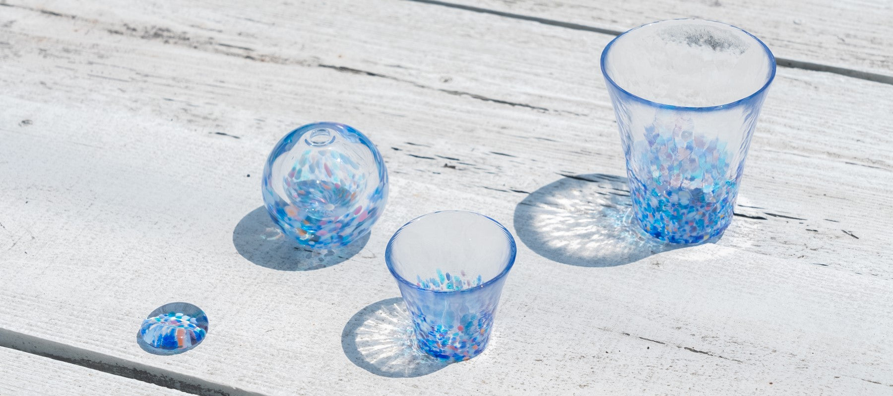 \発売開始/ 津軽びいどろ「にほんの色 ふうけい 夕凪の空」