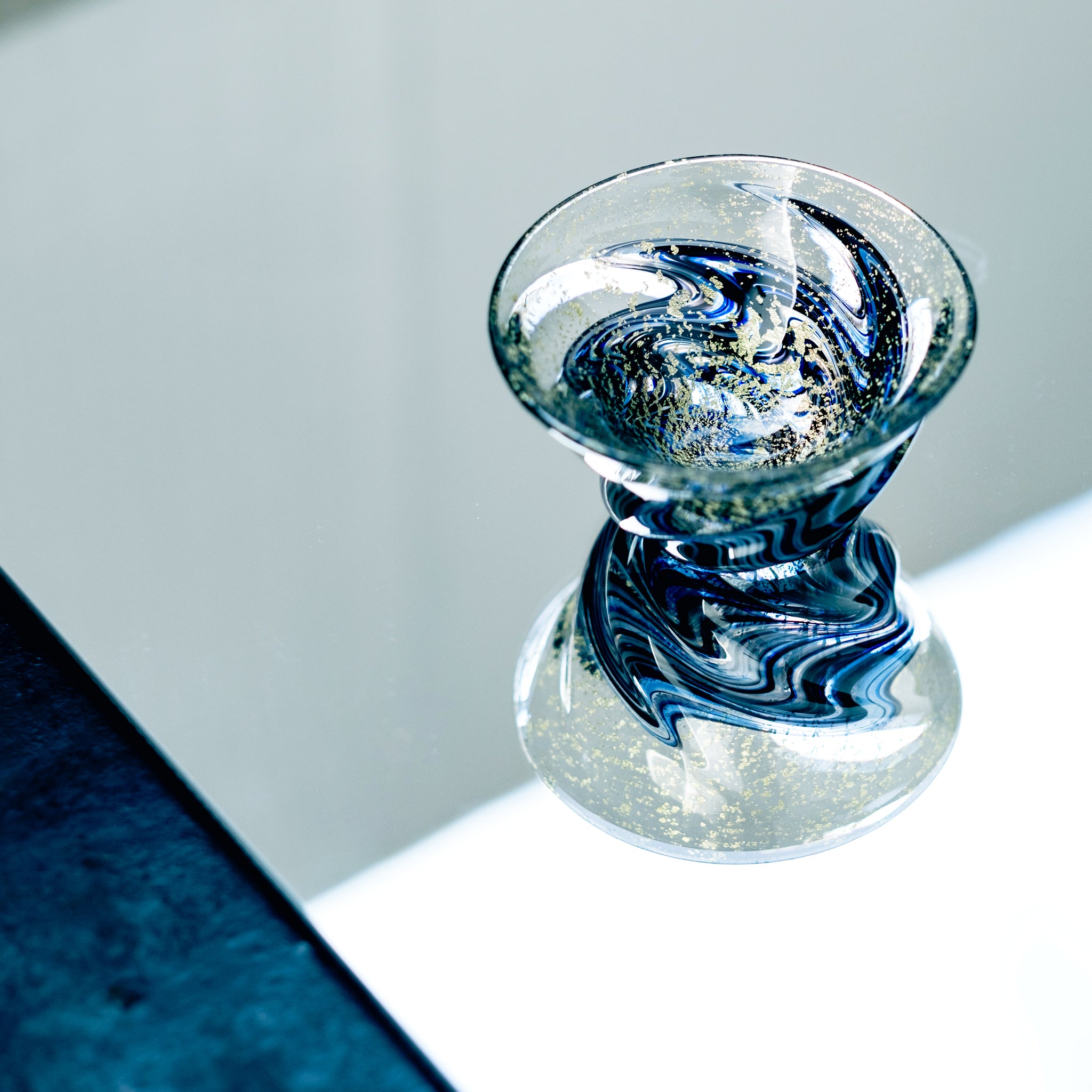 津軽びいどろ 盃12ヶ月コレクション 8月天の川 イメージ画像