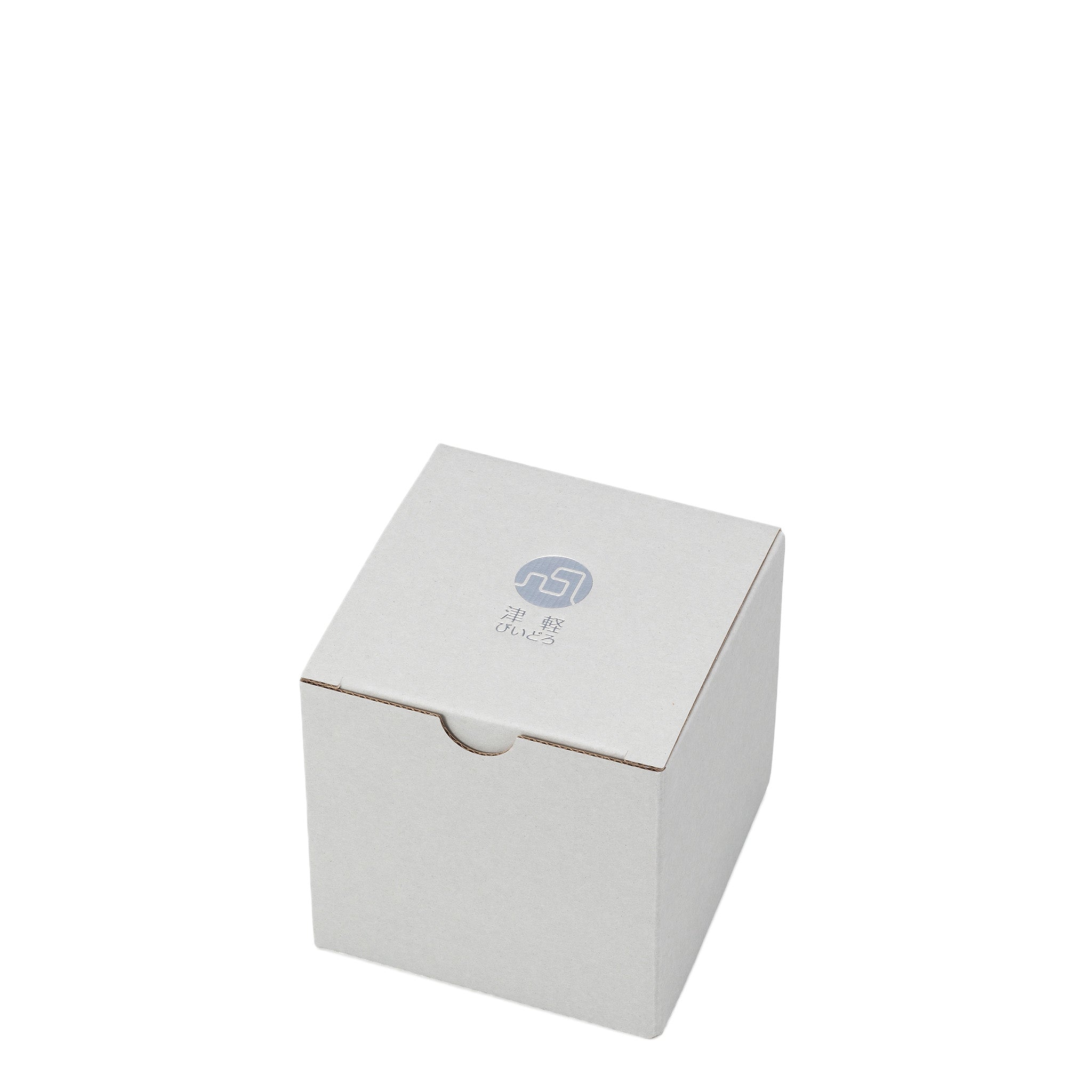 津軽びいどろ 六の色(むつのいろ) グラス 山 箱画像