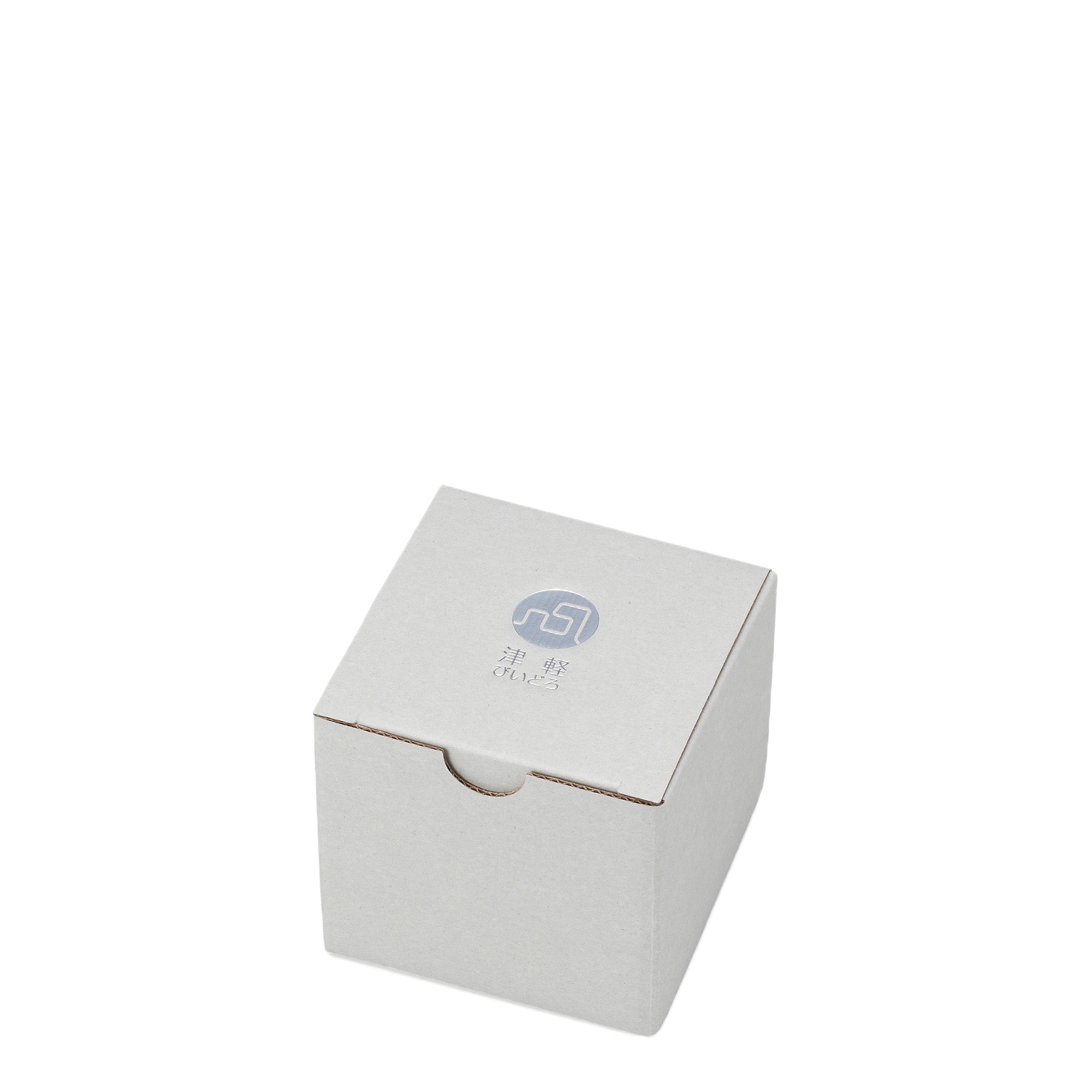 津軽びいどろ 六の色(むつのいろ) 一輪挿し 夜 箱画像