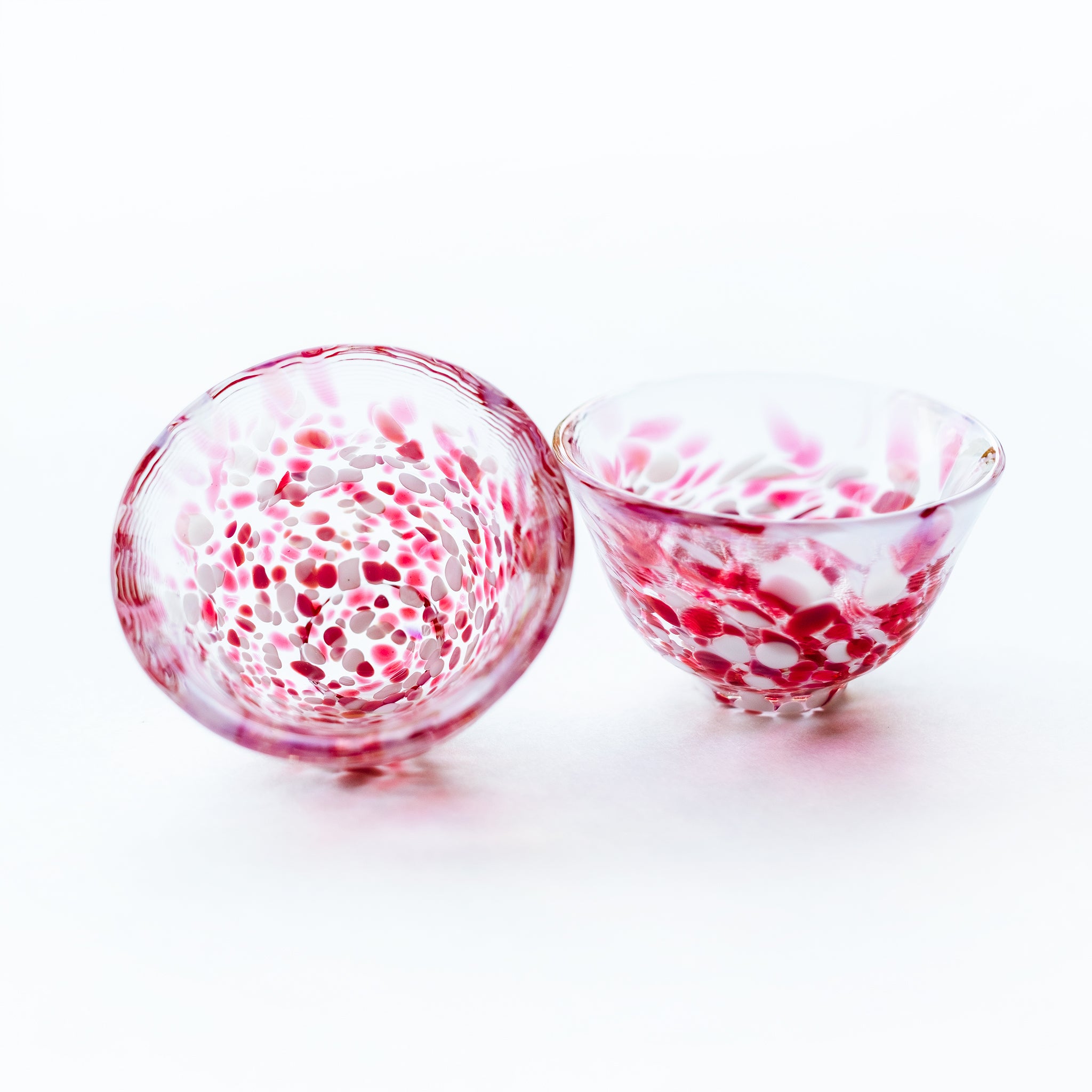 津軽びいどろ 盃コレクション 盃桜吹雪 イメージ画像