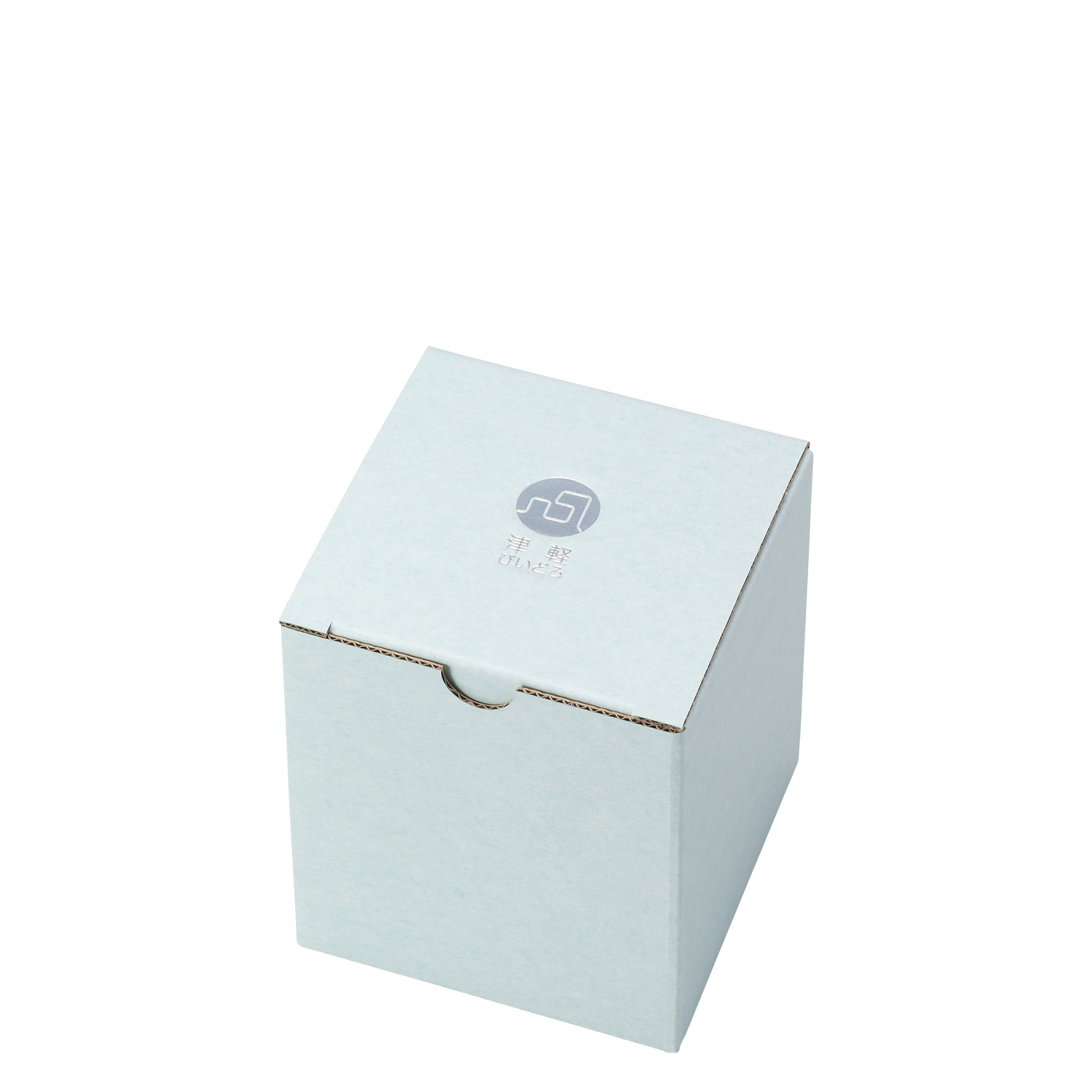 津軽びいどろ にほんの色 ふうけい タンブラー 夕凪の空 化粧箱の画像