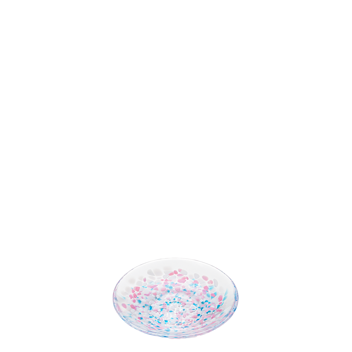 津軽びいどろ さくらさくら 桜と青い空 豆皿
