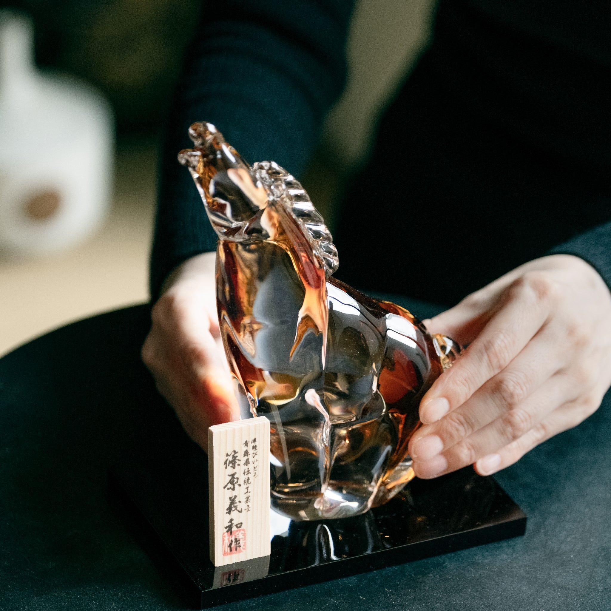 【販路限定】津軽びいどろ 干支 丙午