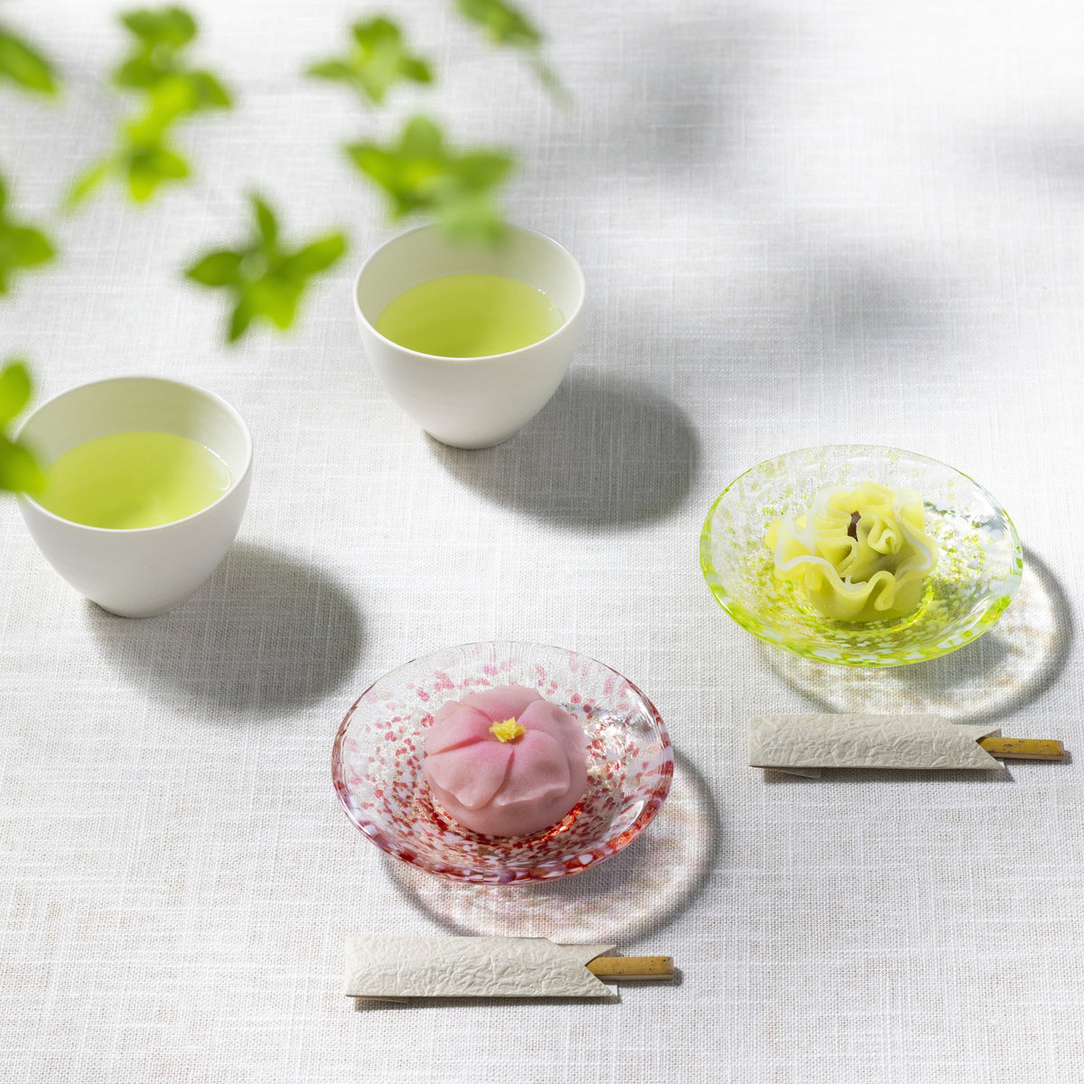 津軽びいどろ 津軽自然色りんご あおりんご豆皿