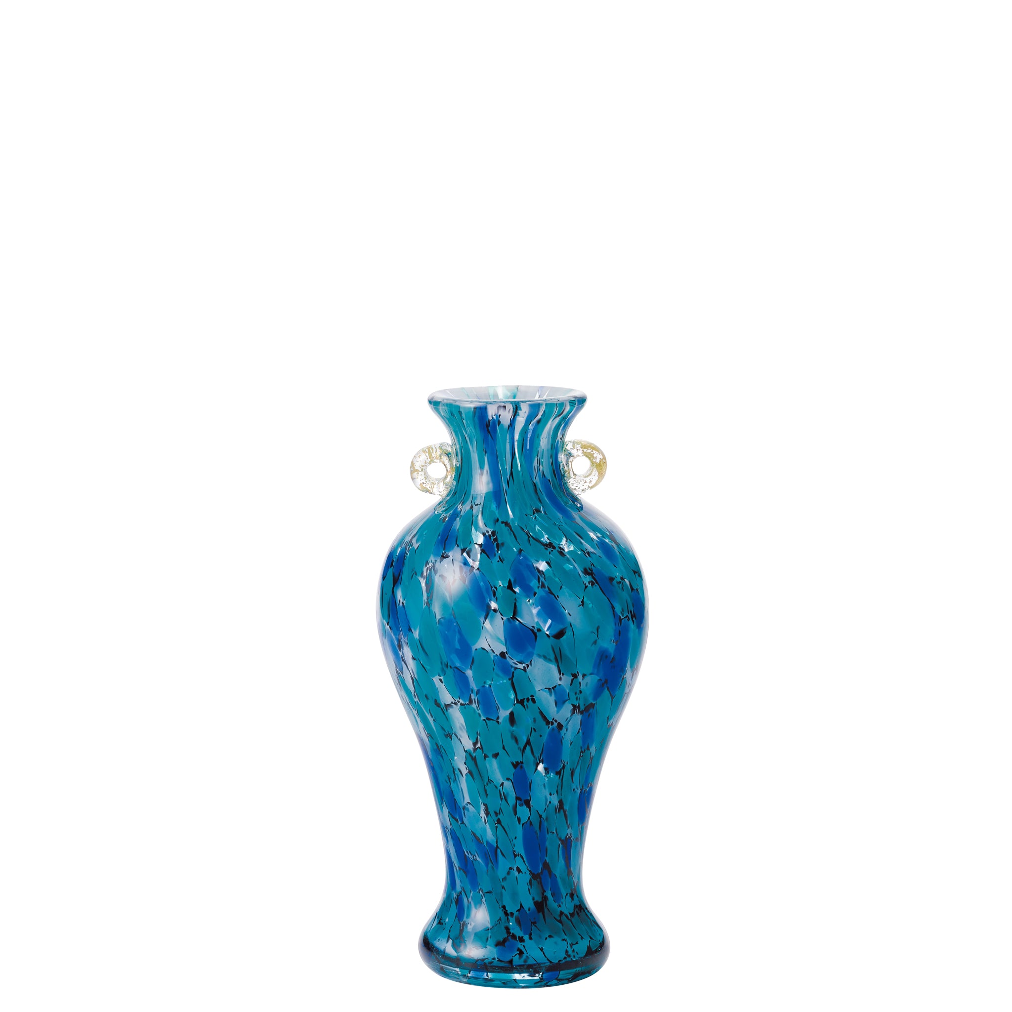 津軽びいどろ 花びん 紫陽花 ミニ花器 | 龍飛岬の紫陽花を表現した花瓶