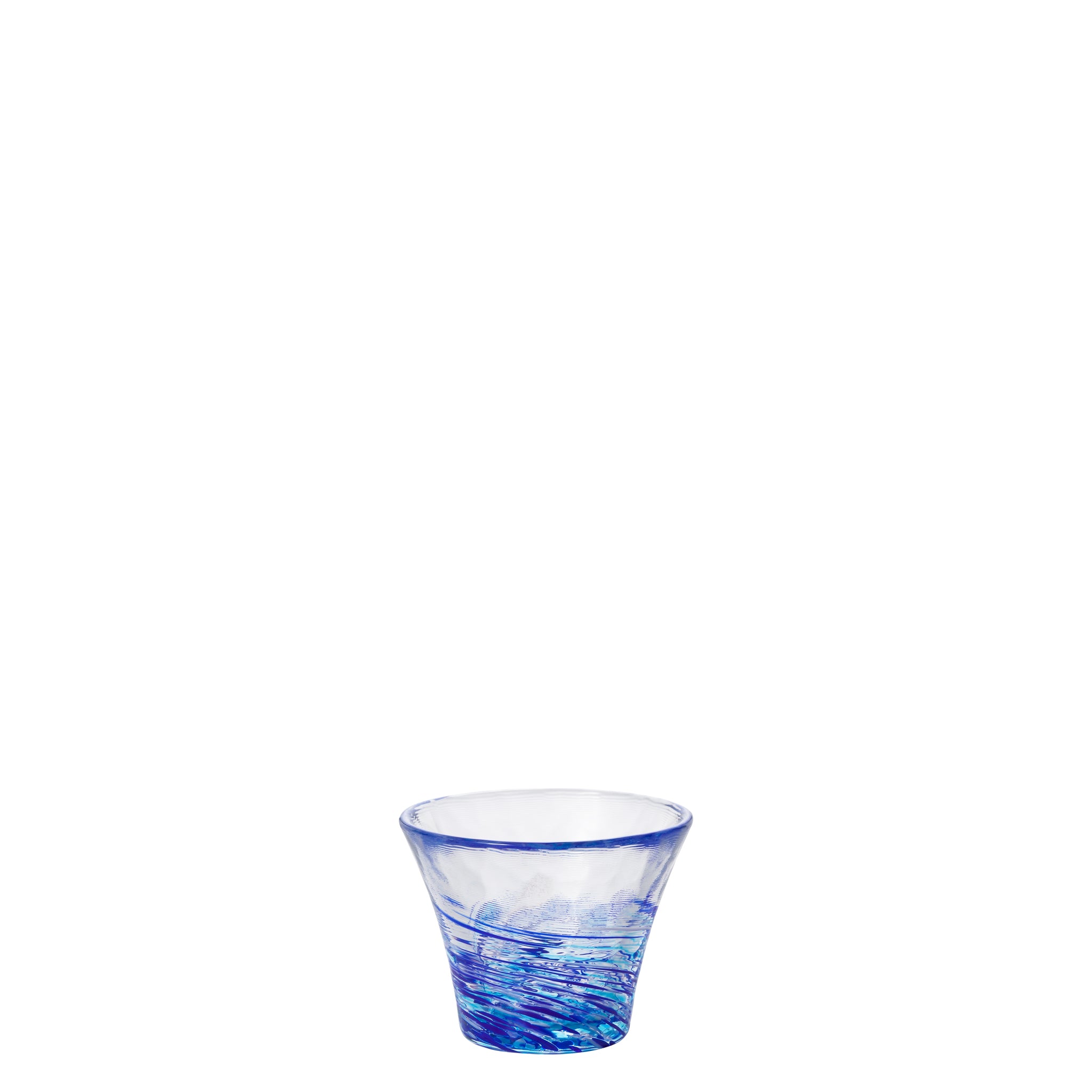 津軽びいどろ 盃コレクション 盃 滝風 | 日本酒をより楽しむガラスの 
