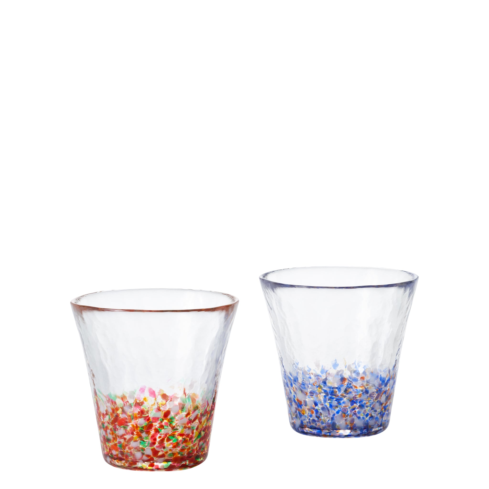 津軽びいどろ にほんの色ふうけい グラスペア夕暮れ メイン画像