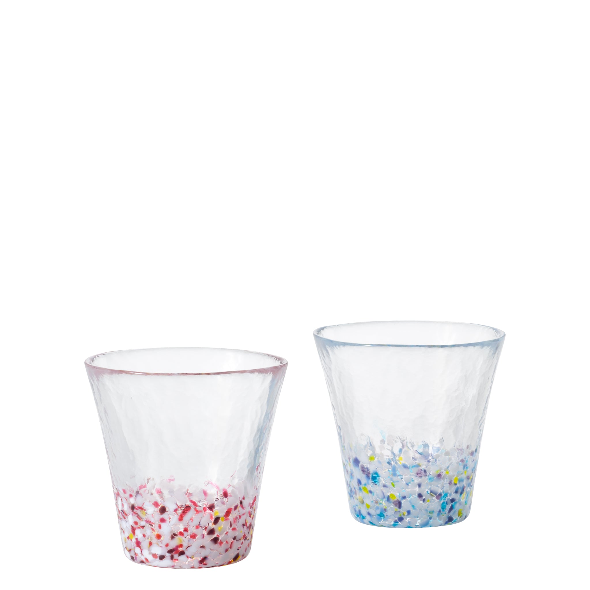 津軽びいどろ にほんの色ふうけい グラスペア冬の彩 メイン画像