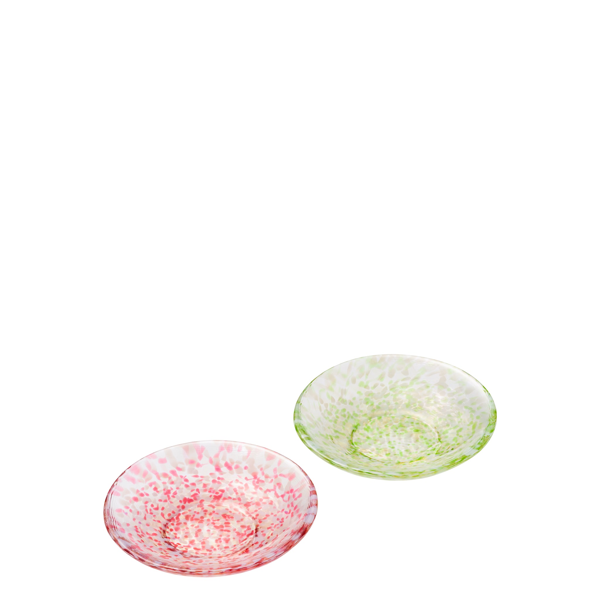 津軽びいどろ 豆皿ギフト りんご豆皿ペアセット メイン画像