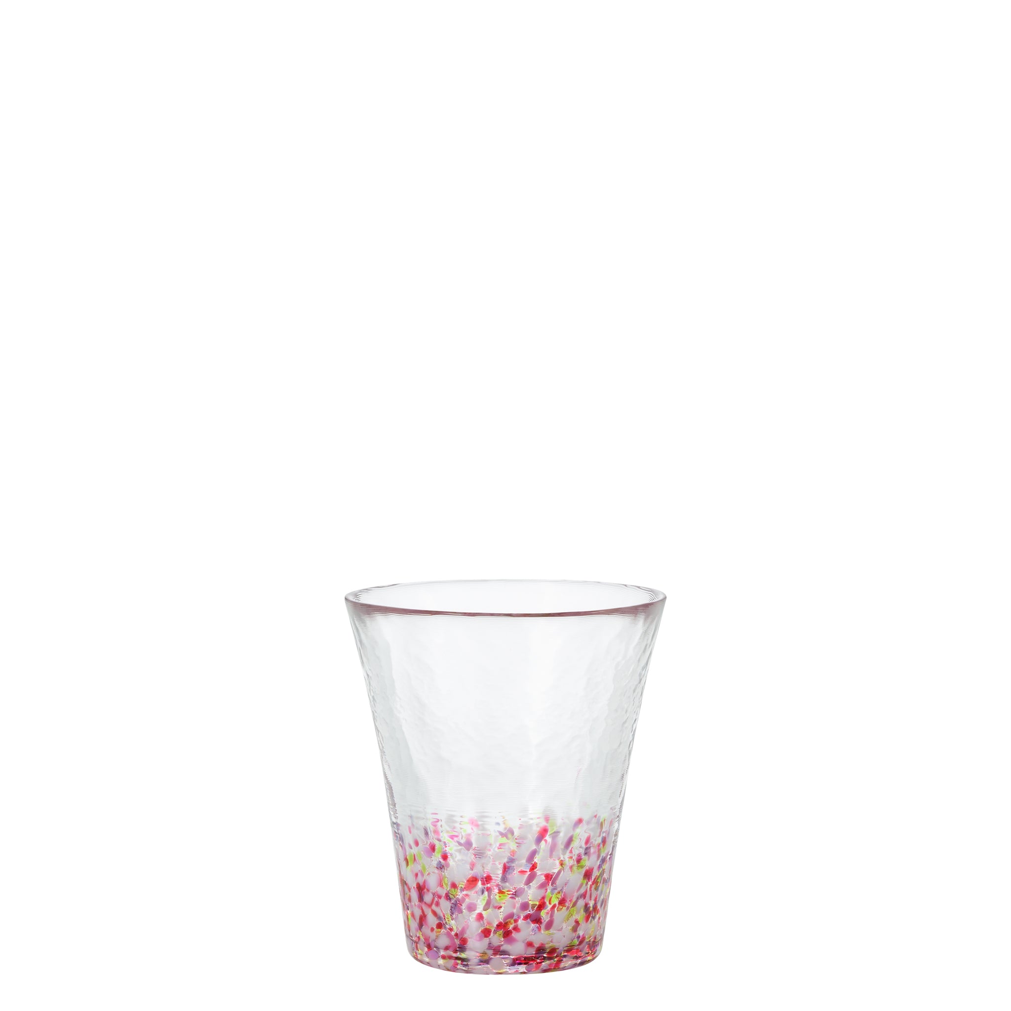 津軽びいどろ にほんの色ふうけい タンブラー舞う桜 メイン画像