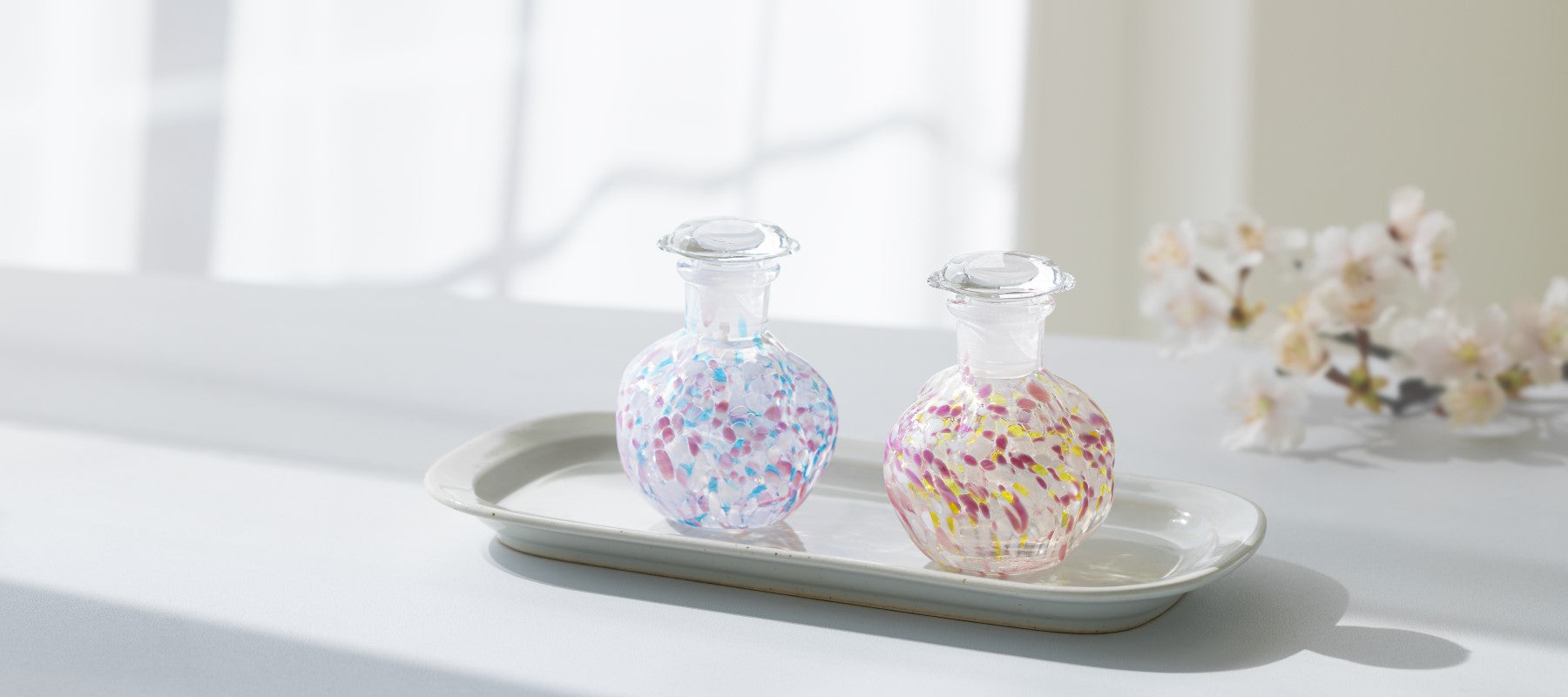 ＼12月12日発売／「さくらさくら」シリーズに津軽びいどろ初の醤油差しが登場！