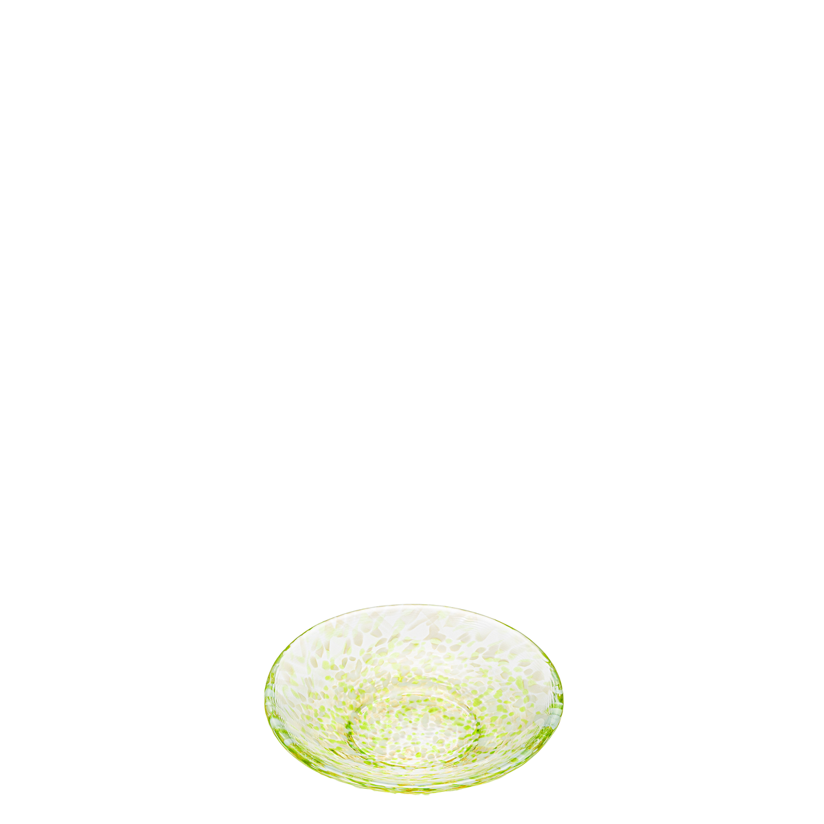 津軽びいどろ 津軽自然色りんご あおりんご豆皿