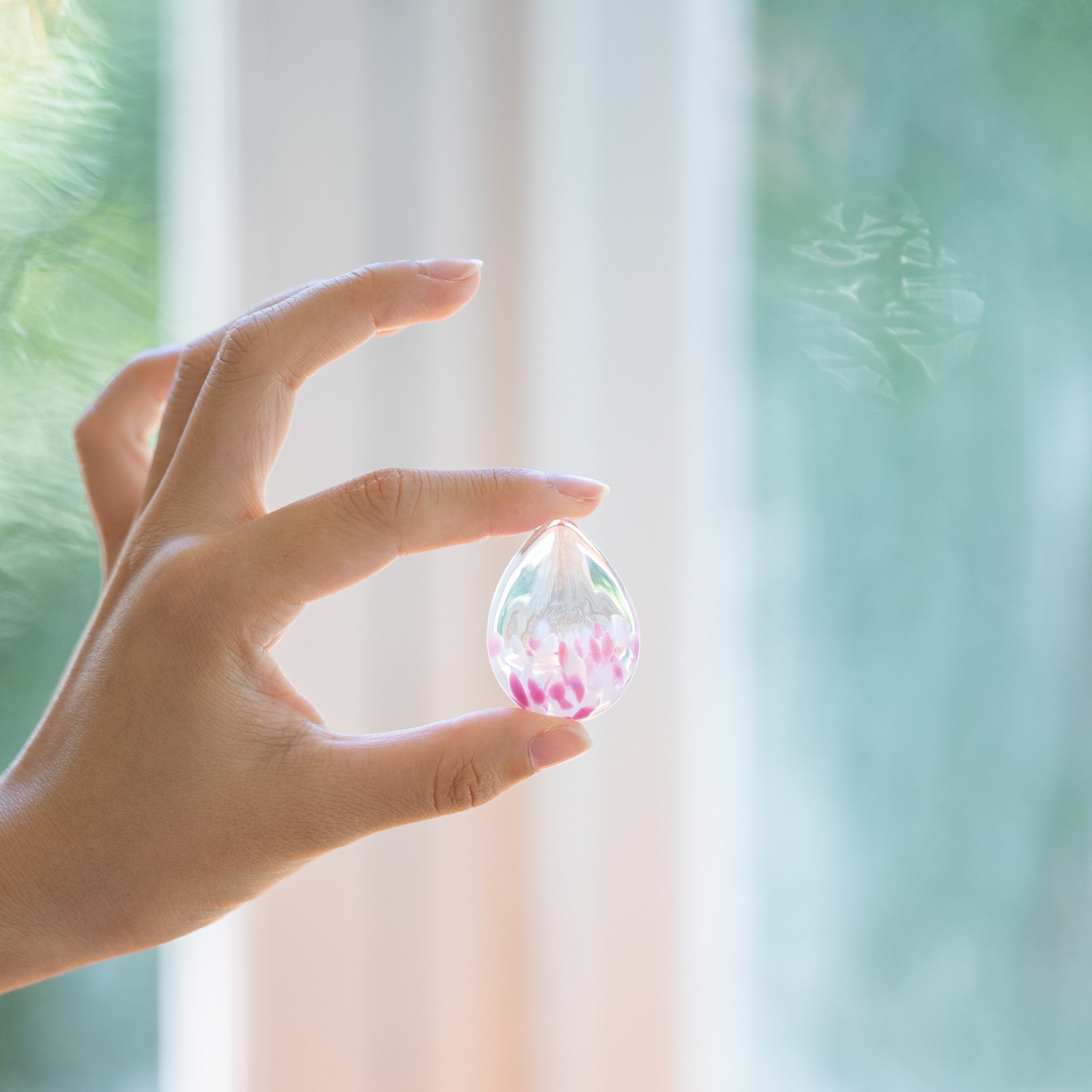 津軽びいどろ さくらさくら しずく箸置/箸セット | 結婚祝いやプレゼントに