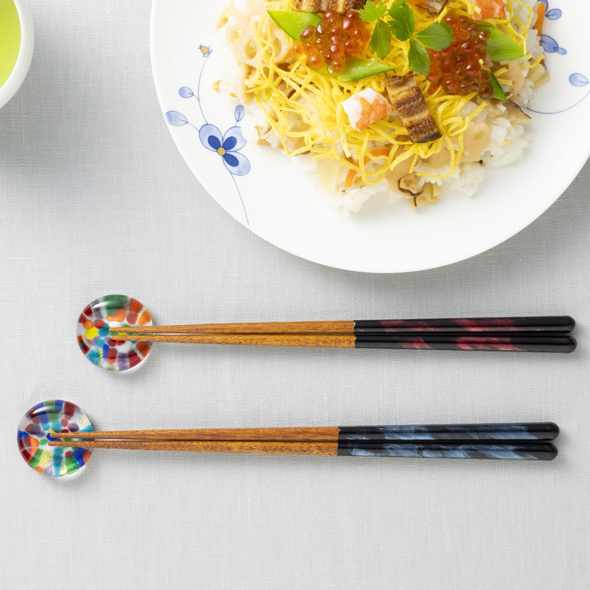 津軽びいどろ NEBUTA 箸置/箸セット | 結婚祝いやプレゼント、ギフトに