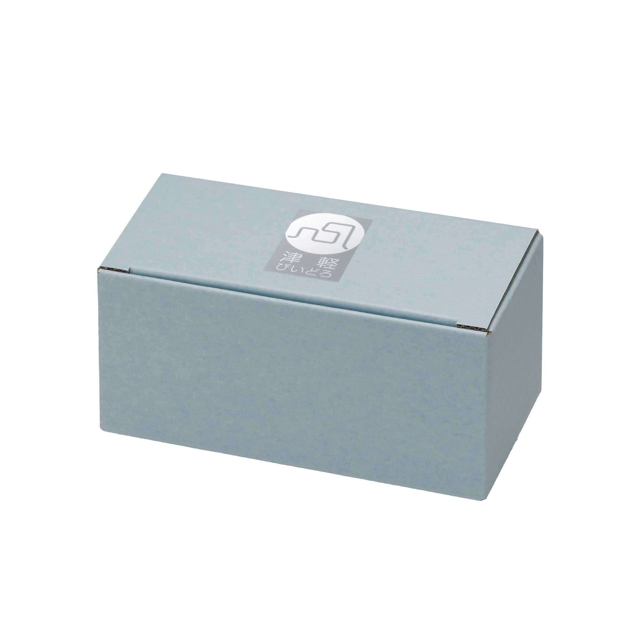 津軽びいどろ 盃セット 盃ペア 小花青涼 ギフトボックス