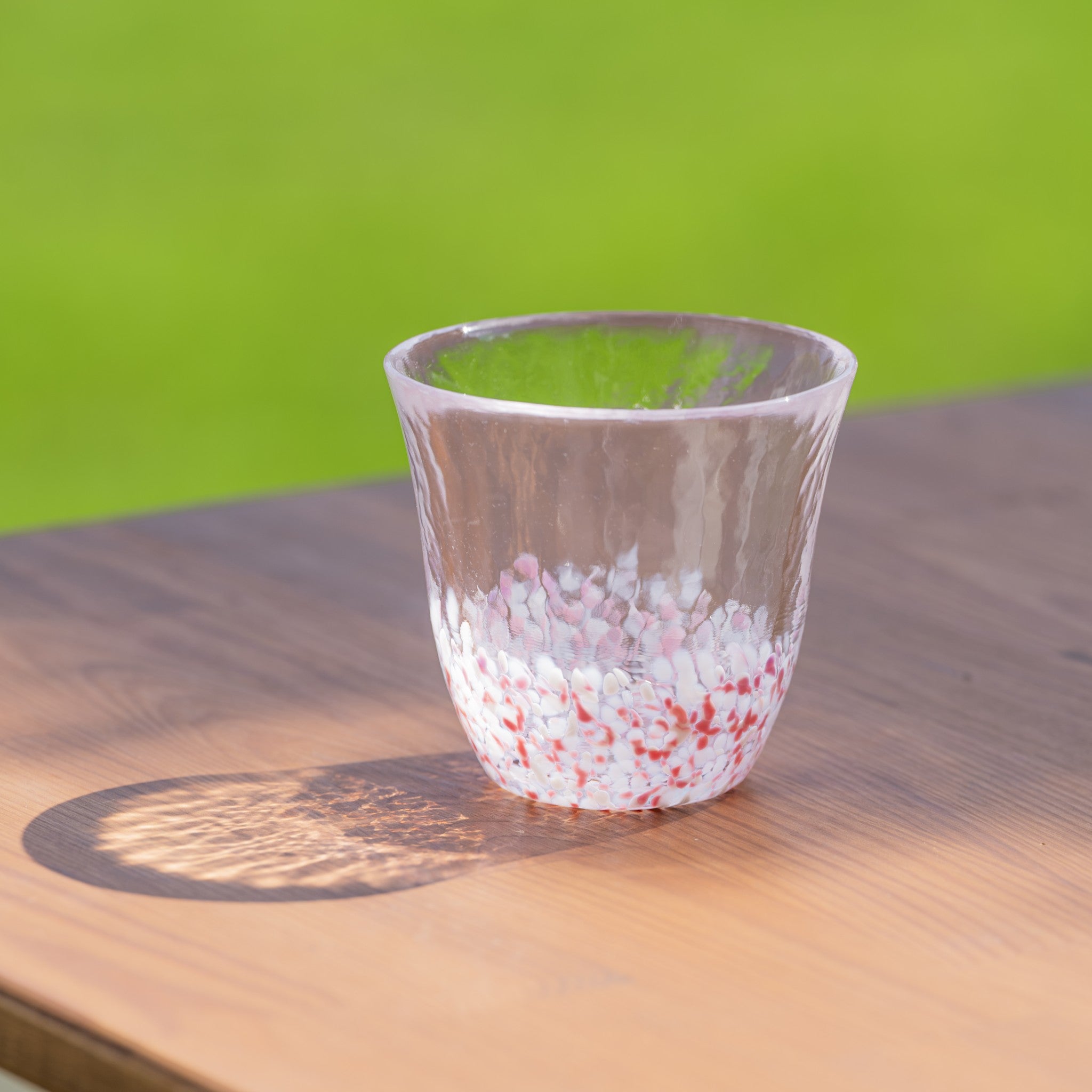 津軽びいどろ さくらさくら sakura フリーカップ かわいらしいグラス ギフトにもピッタリ