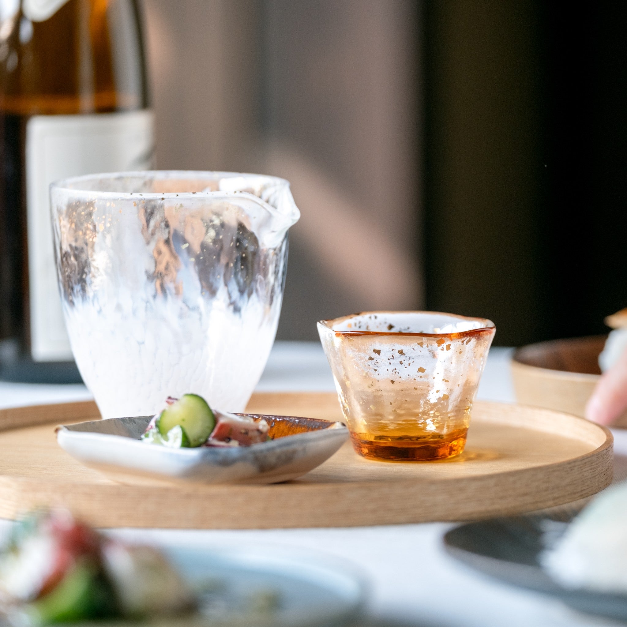 津軽びいどろ 盃コレクション 盃黄金空