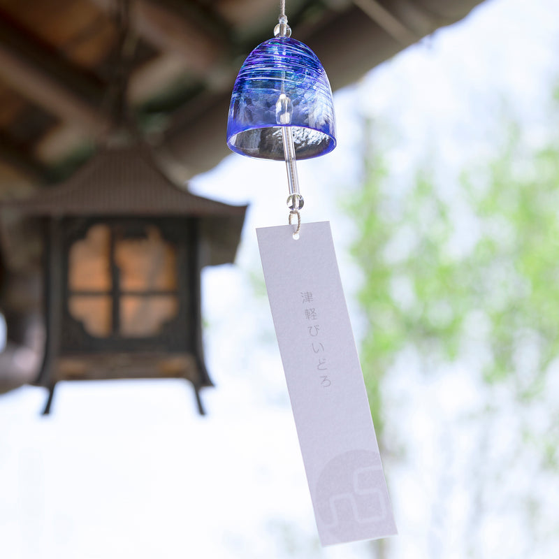 津軽びいどろ 風鈴 涼 夏風 | おしゃれなガラスの風鈴 – 津軽びいどろ