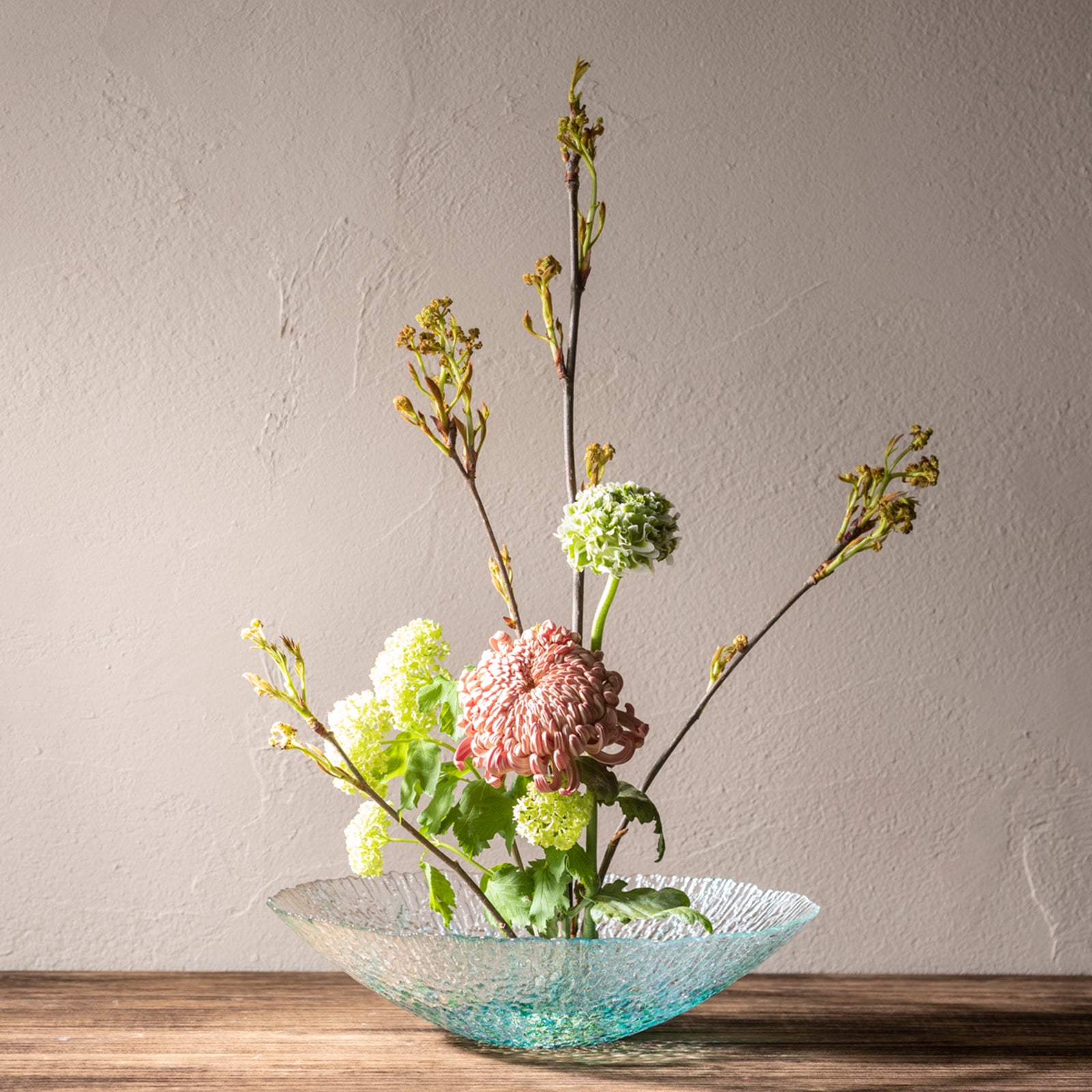 津軽びいどろ　水盤　高さ15センチ幅35センチ 津軽びいどろ水盤高さ15センチ幅35センチ